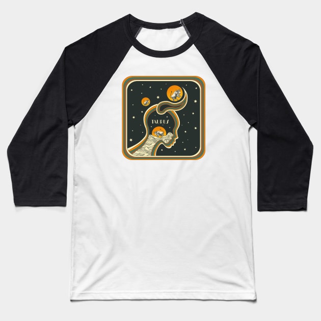 Taurus Baseball T-Shirt by Inktally